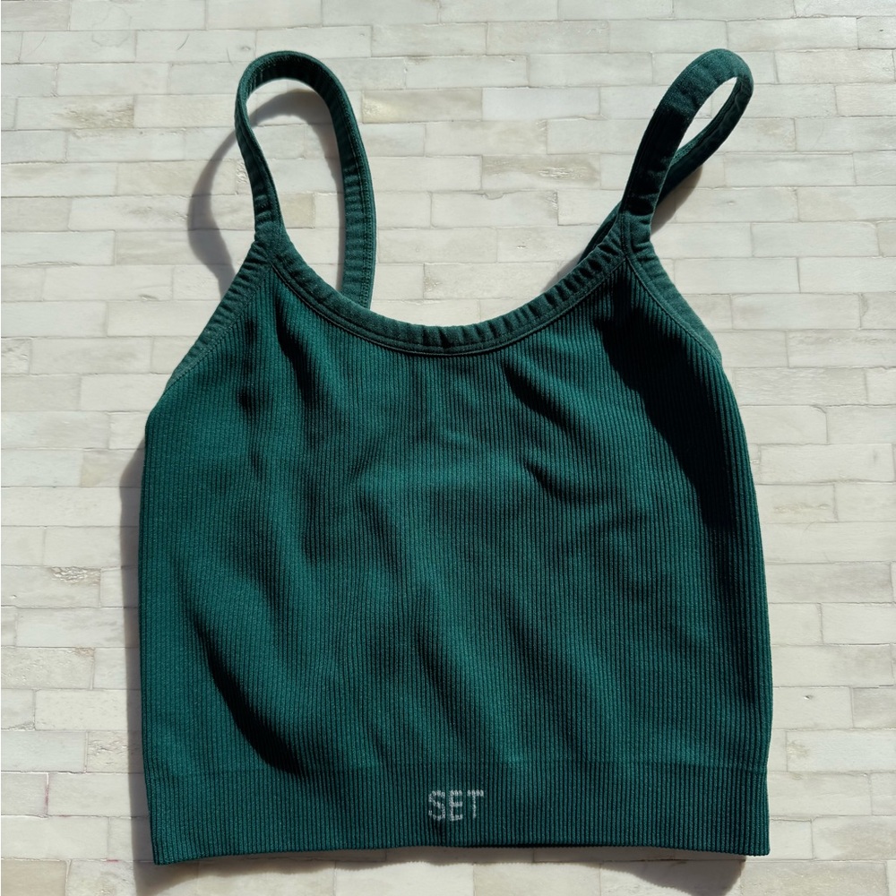 SET Active Green Sculpflex Sports Bra - XS